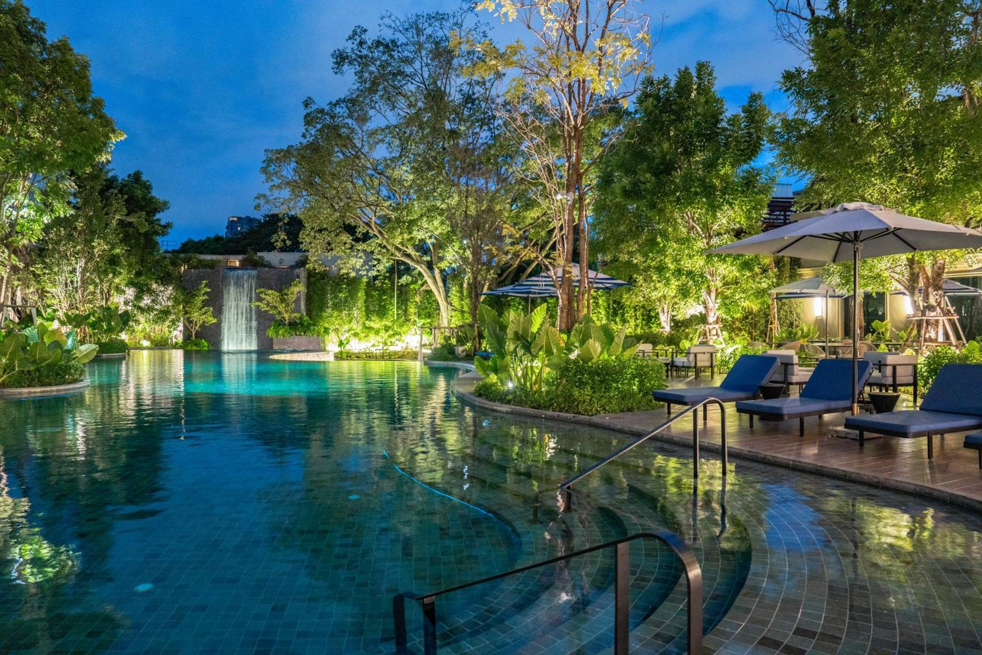 Marriott Executive Apartments, Bangkok Townhall Sukhumvit Exterior foto