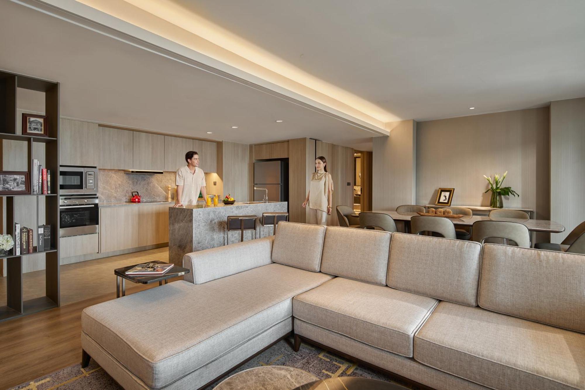 Marriott Executive Apartments, Bangkok Townhall Sukhumvit Exterior foto