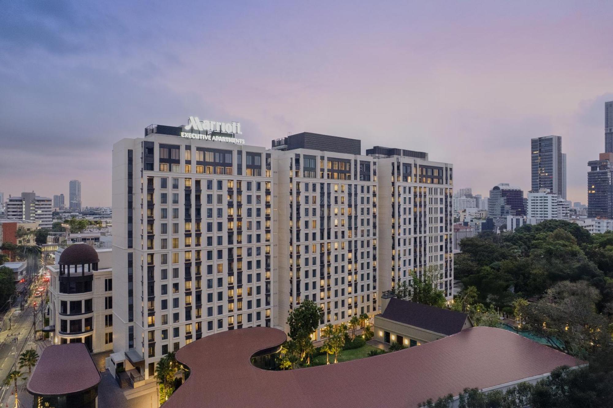 Marriott Executive Apartments, Bangkok Townhall Sukhumvit Exterior foto