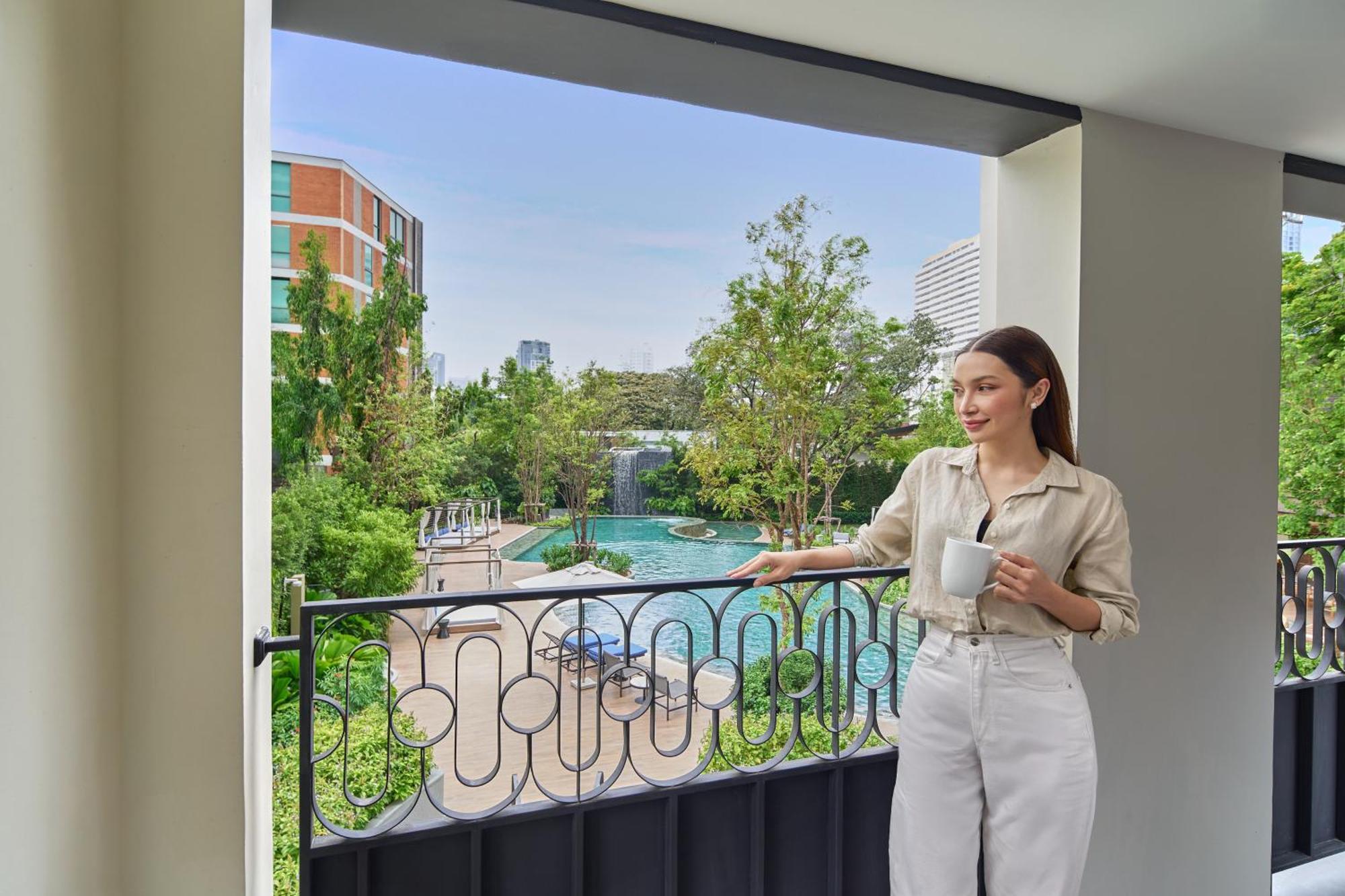 Marriott Executive Apartments, Bangkok Townhall Sukhumvit Exterior foto