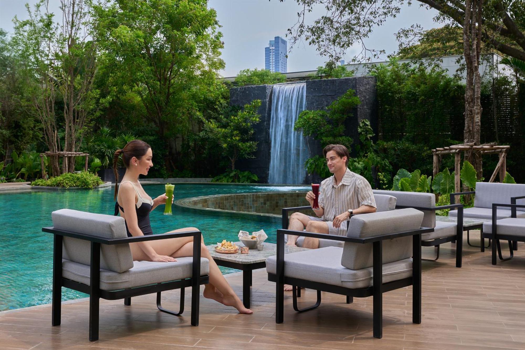 Marriott Executive Apartments, Bangkok Townhall Sukhumvit Exterior foto