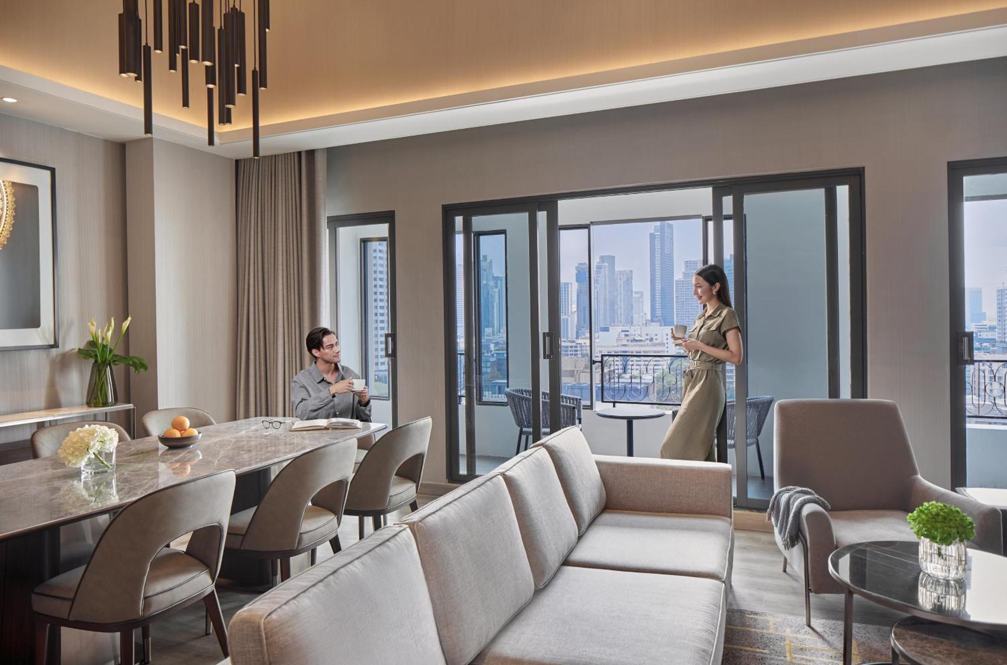 Marriott Executive Apartments, Bangkok Townhall Sukhumvit Exterior foto