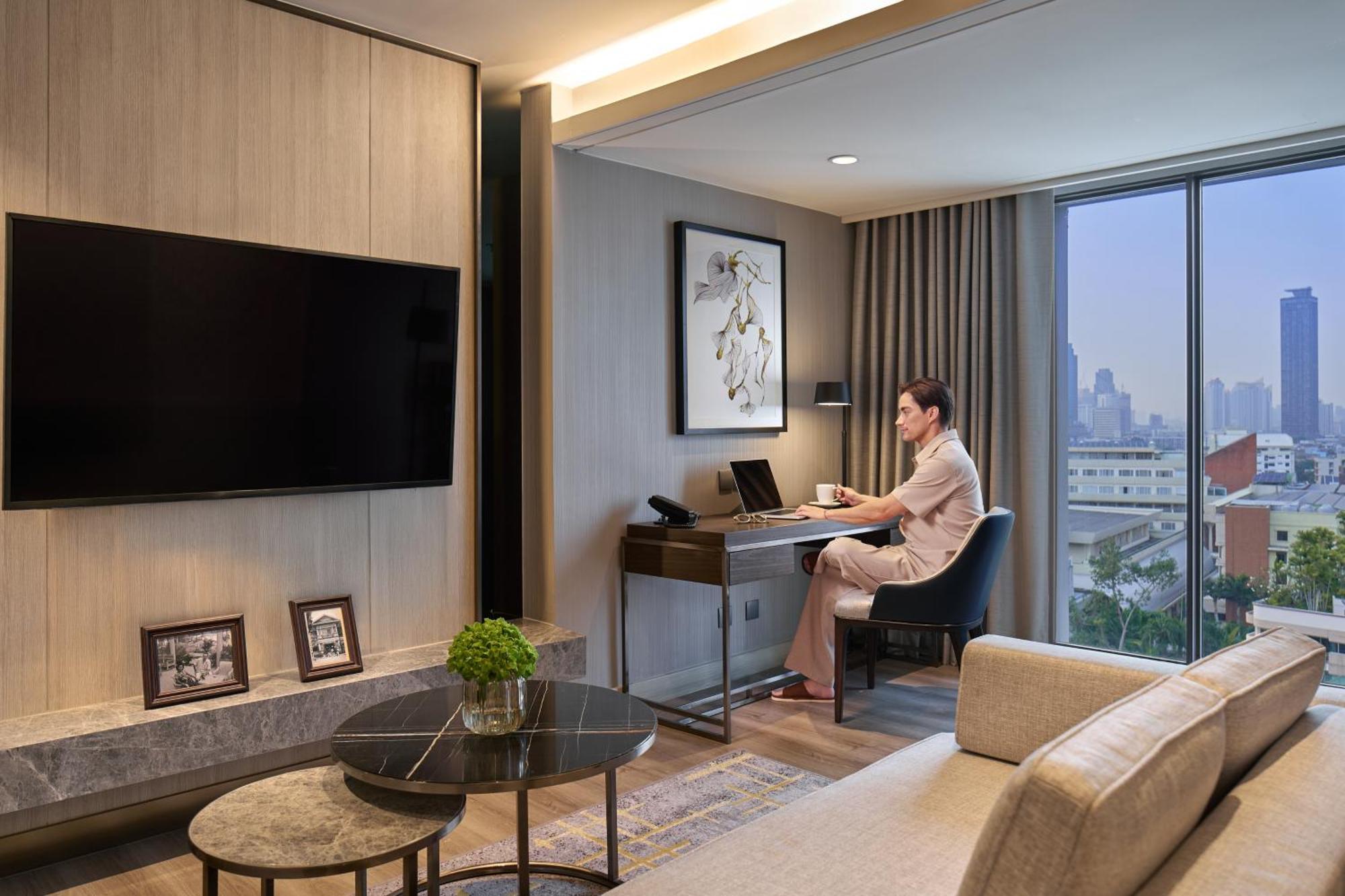 Marriott Executive Apartments, Bangkok Townhall Sukhumvit Exterior foto
