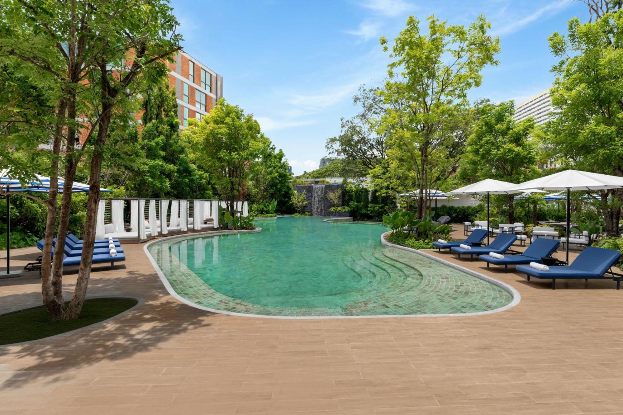 Marriott Executive Apartments, Bangkok Townhall Sukhumvit Exterior foto
